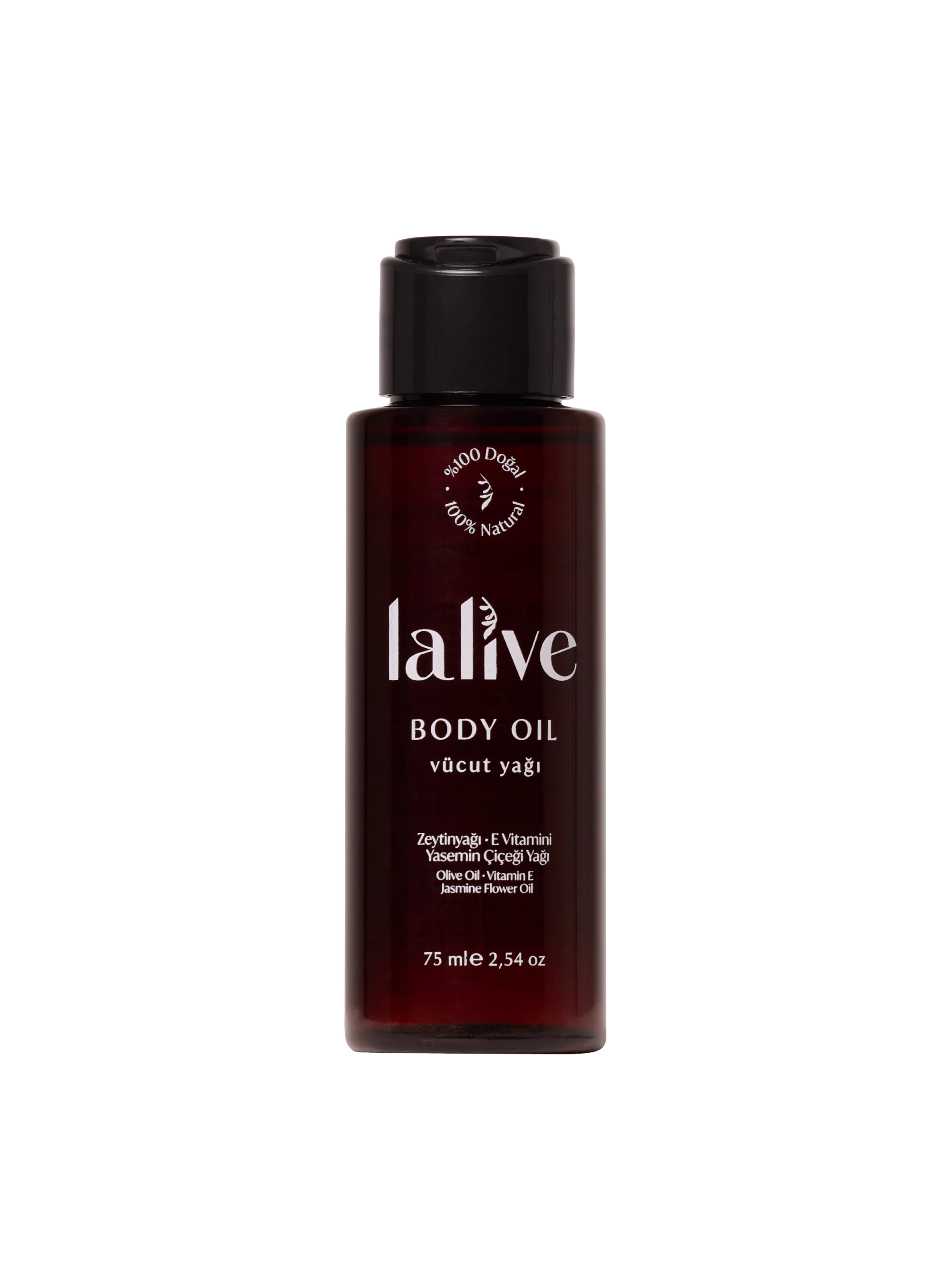Lalive Seyahat Boy Vücut Bakım Yağı 75 ML
