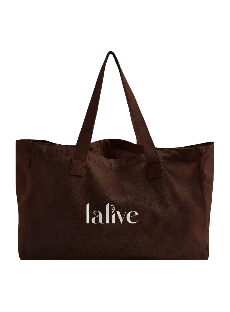 Lalive Tote Bag Kahverengi