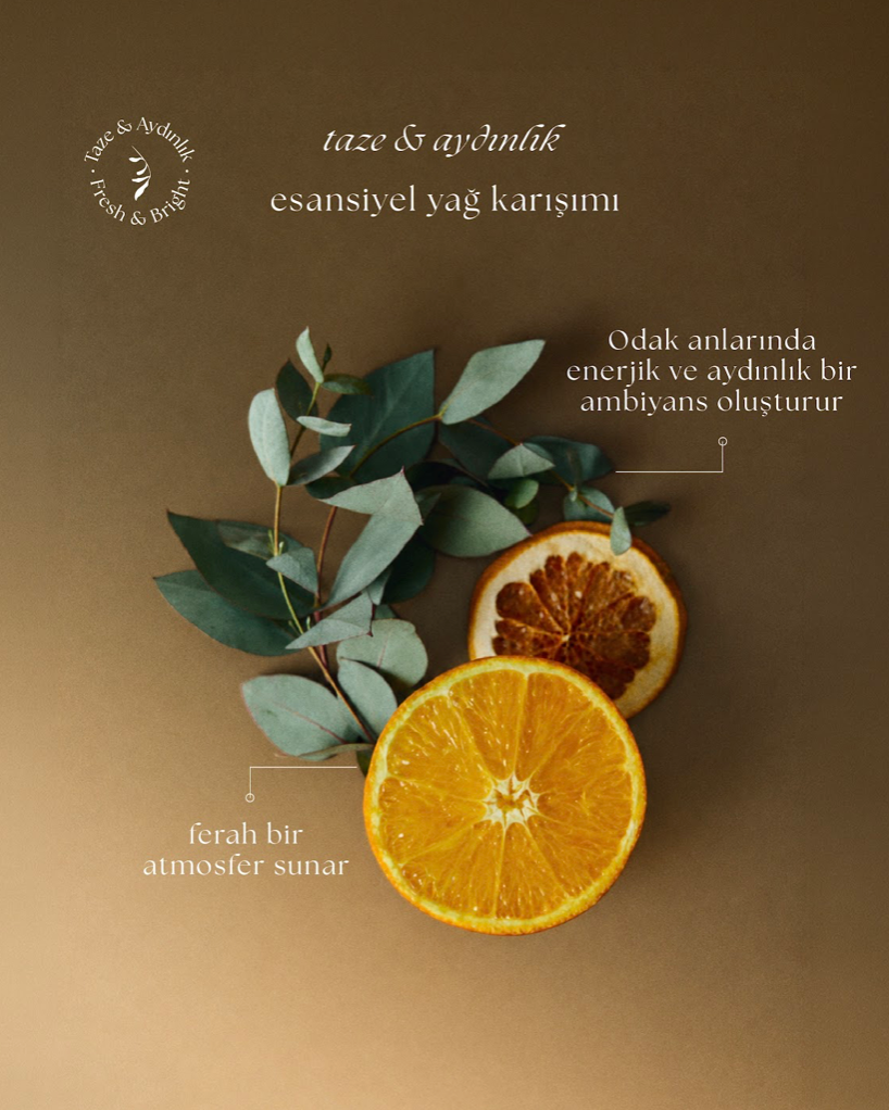 Taze & Aydınlık – Esansiyel Yağ Karışımı